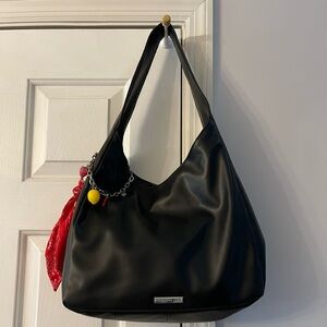 Madden Girl Shoulder Bag with cute fruity 🍋🍓 charm chain